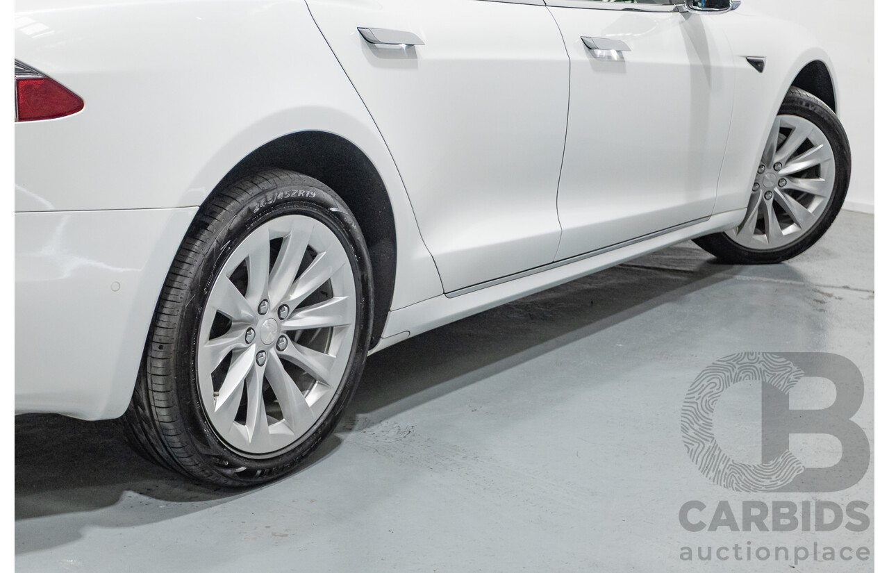 10/2017 Tesla Model S 75 MY17 4D Hatchback Pearl White - Dedicated Electric EV 235kw