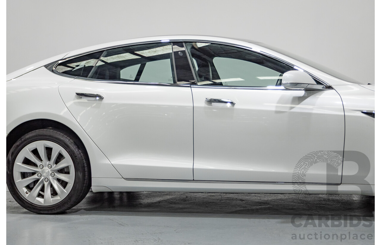 10/2017 Tesla Model S 75 MY17 4D Hatchback Pearl White - Dedicated Electric EV 235kw