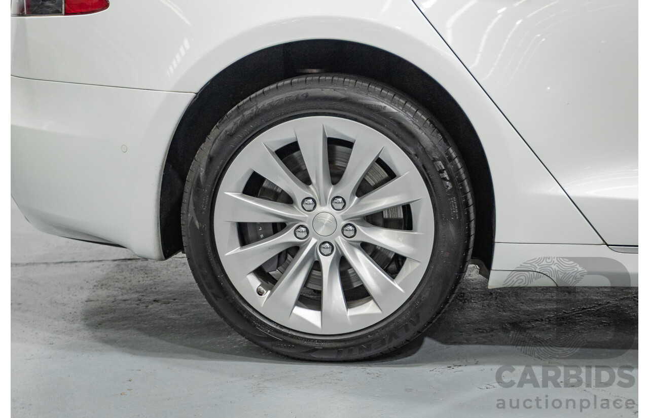 10/2017 Tesla Model S 75 MY17 4D Hatchback Pearl White - Dedicated Electric EV 235kw