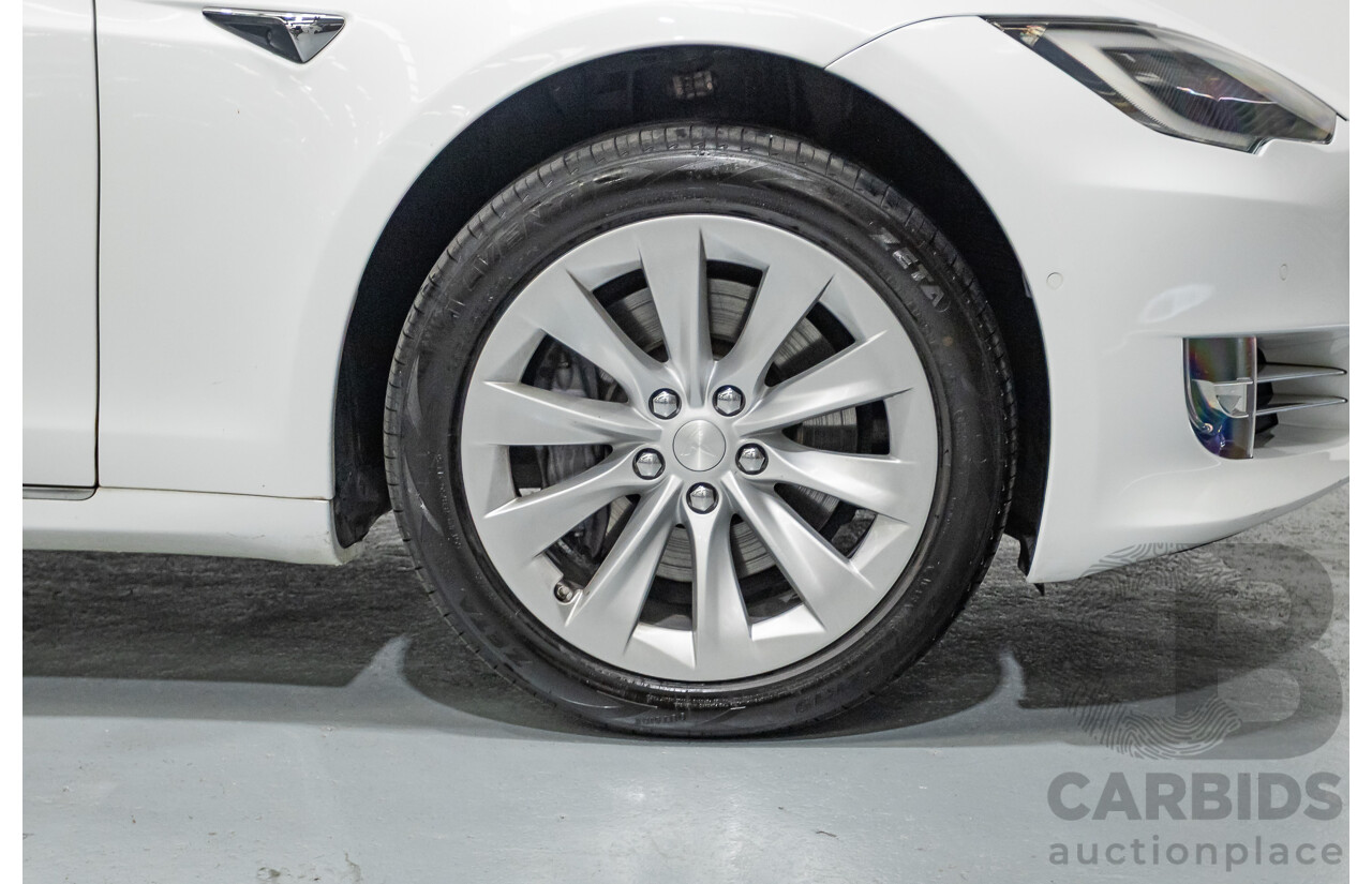 10/2017 Tesla Model S 75 MY17 4D Hatchback Pearl White - Dedicated Electric EV 235kw