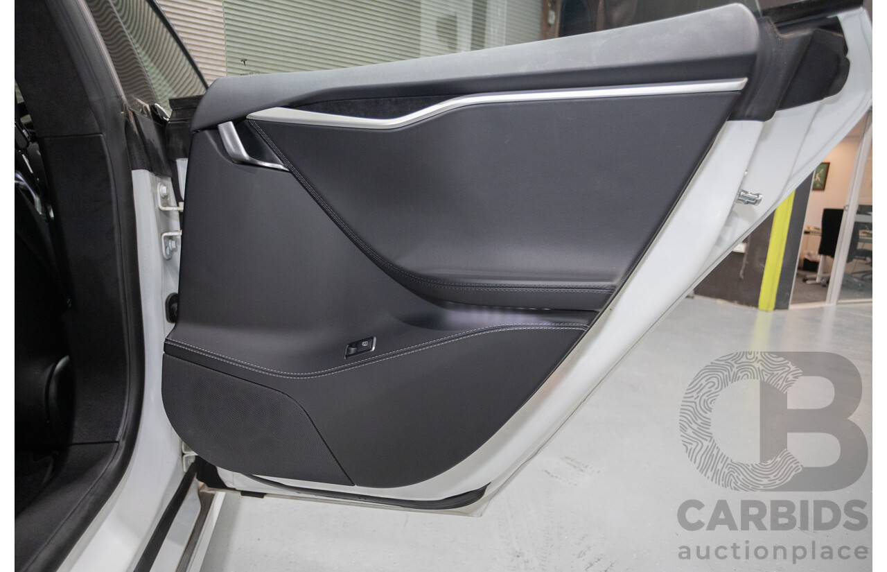 10/2017 Tesla Model S 75 MY17 4D Hatchback Pearl White - Dedicated Electric EV 235kw