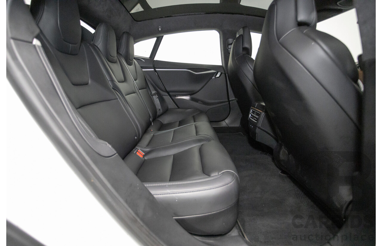 10/2017 Tesla Model S 75 MY17 4D Hatchback Pearl White - Dedicated Electric EV 235kw