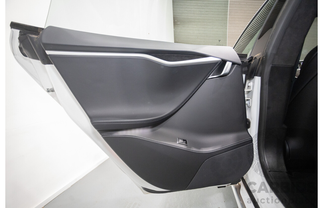 10/2017 Tesla Model S 75 MY17 4D Hatchback Pearl White - Dedicated Electric EV 235kw