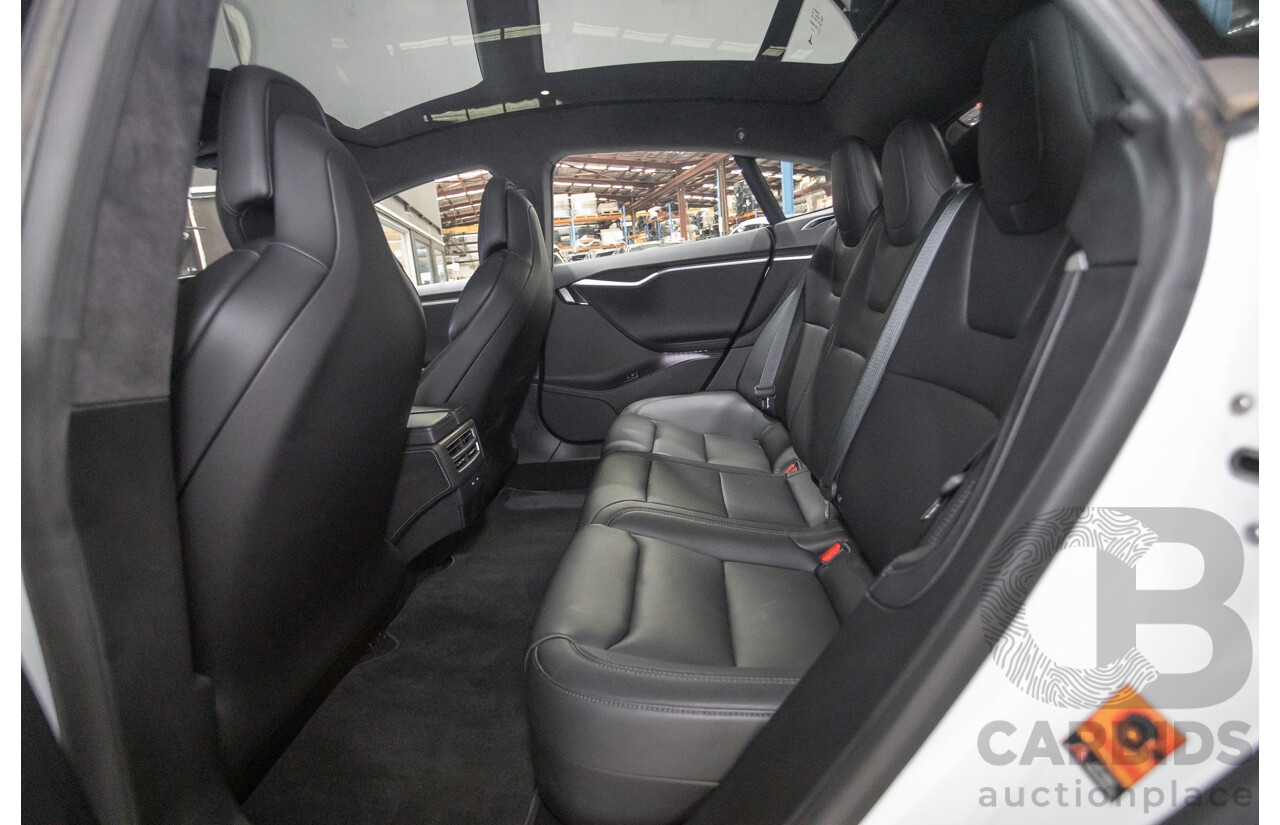 10/2017 Tesla Model S 75 MY17 4D Hatchback Pearl White - Dedicated Electric EV 235kw