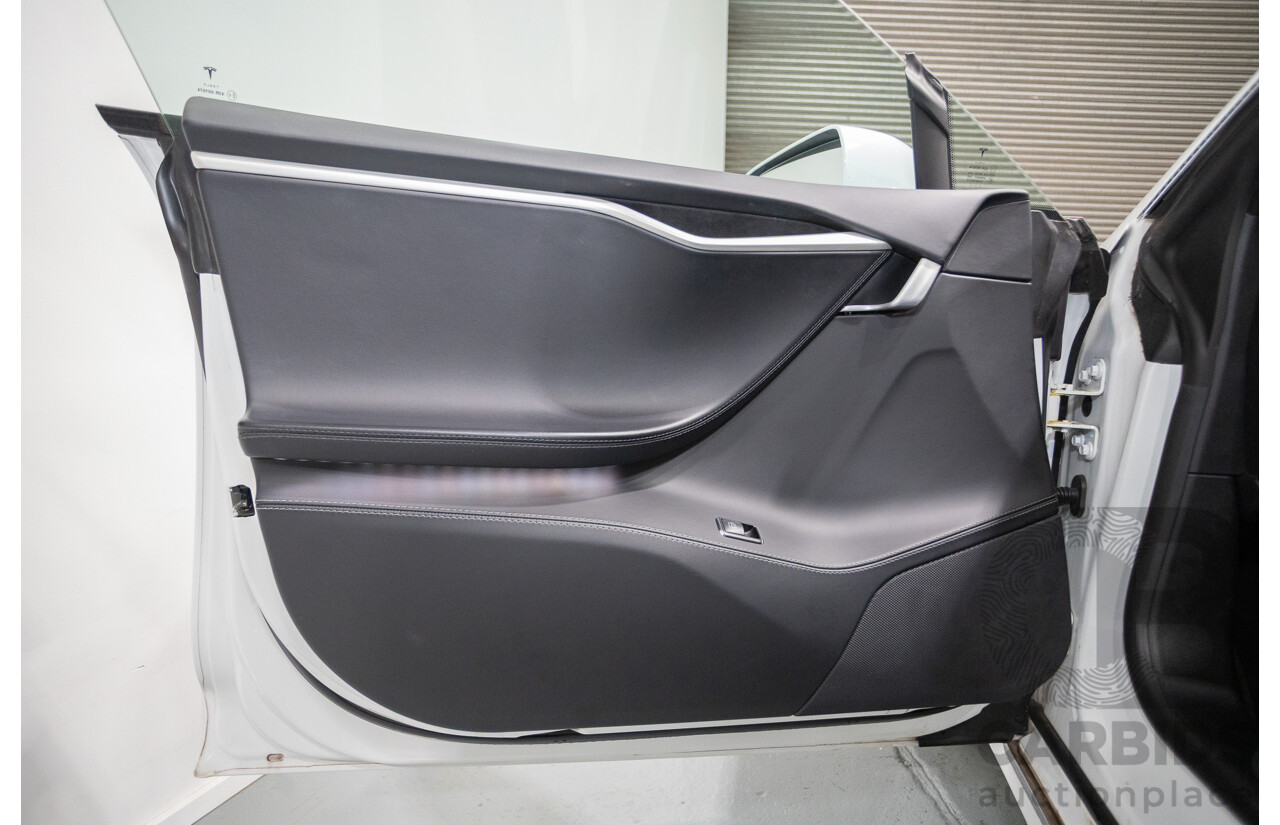 10/2017 Tesla Model S 75 MY17 4D Hatchback Pearl White - Dedicated Electric EV 235kw