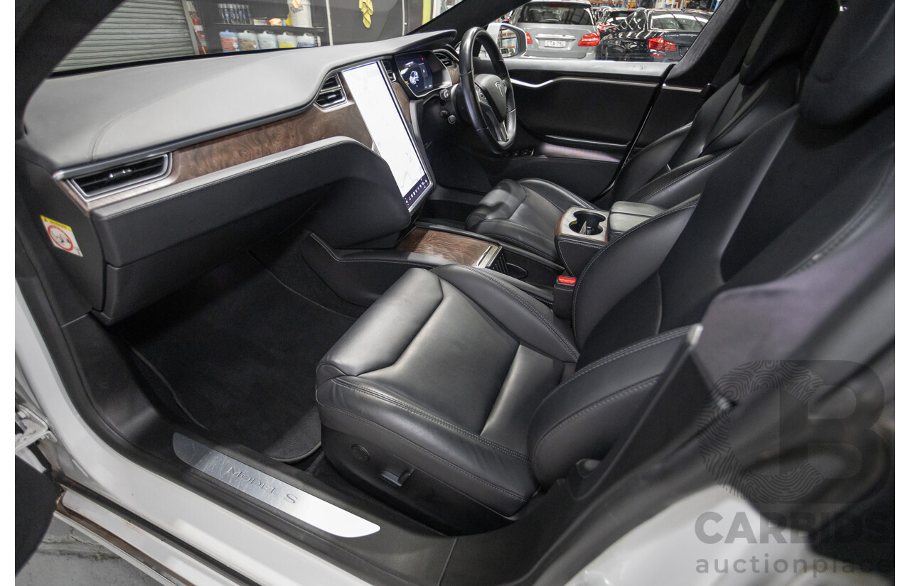 10/2017 Tesla Model S 75 MY17 4D Hatchback Pearl White - Dedicated Electric EV 235kw