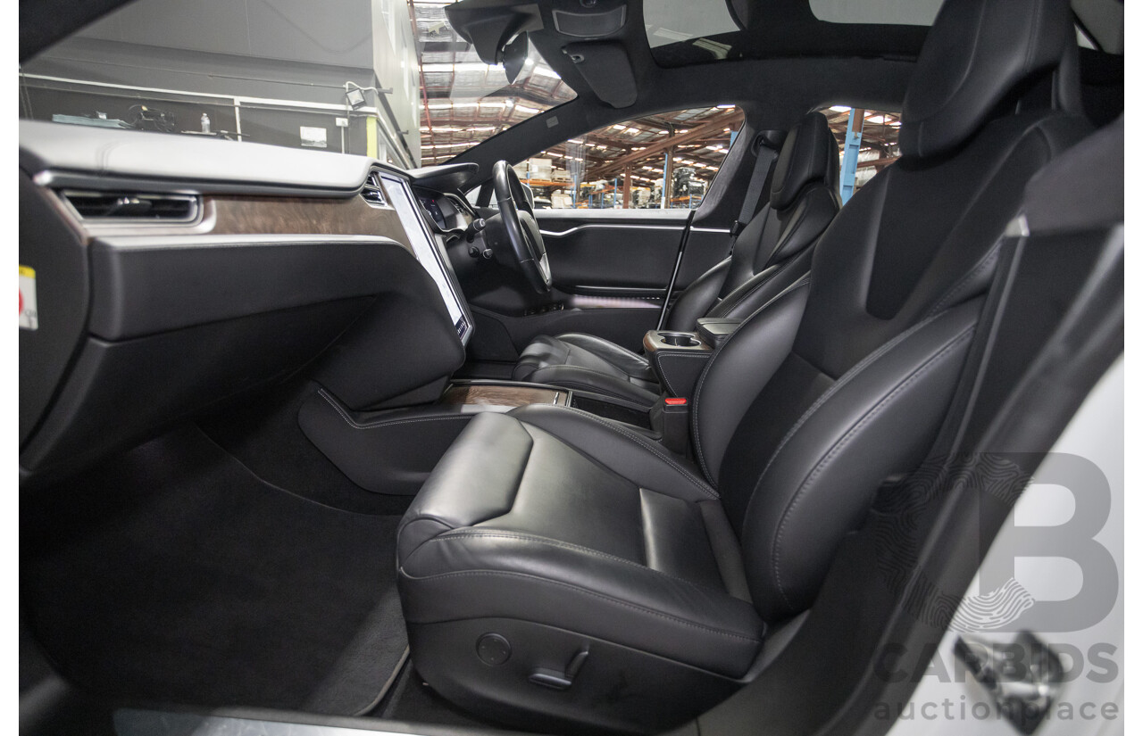 10/2017 Tesla Model S 75 MY17 4D Hatchback Pearl White - Dedicated Electric EV 235kw