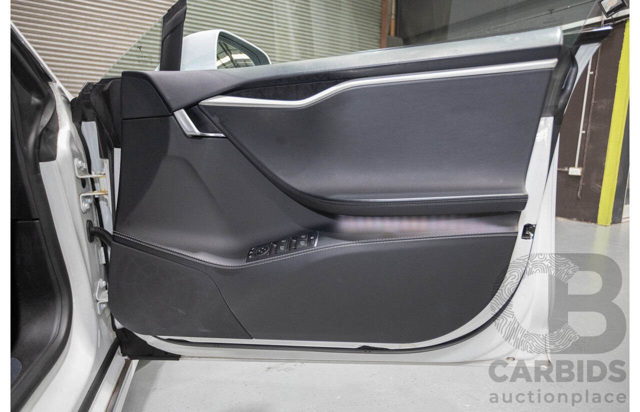 10/2017 Tesla Model S 75 MY17 4D Hatchback Pearl White - Dedicated Electric EV 235kw