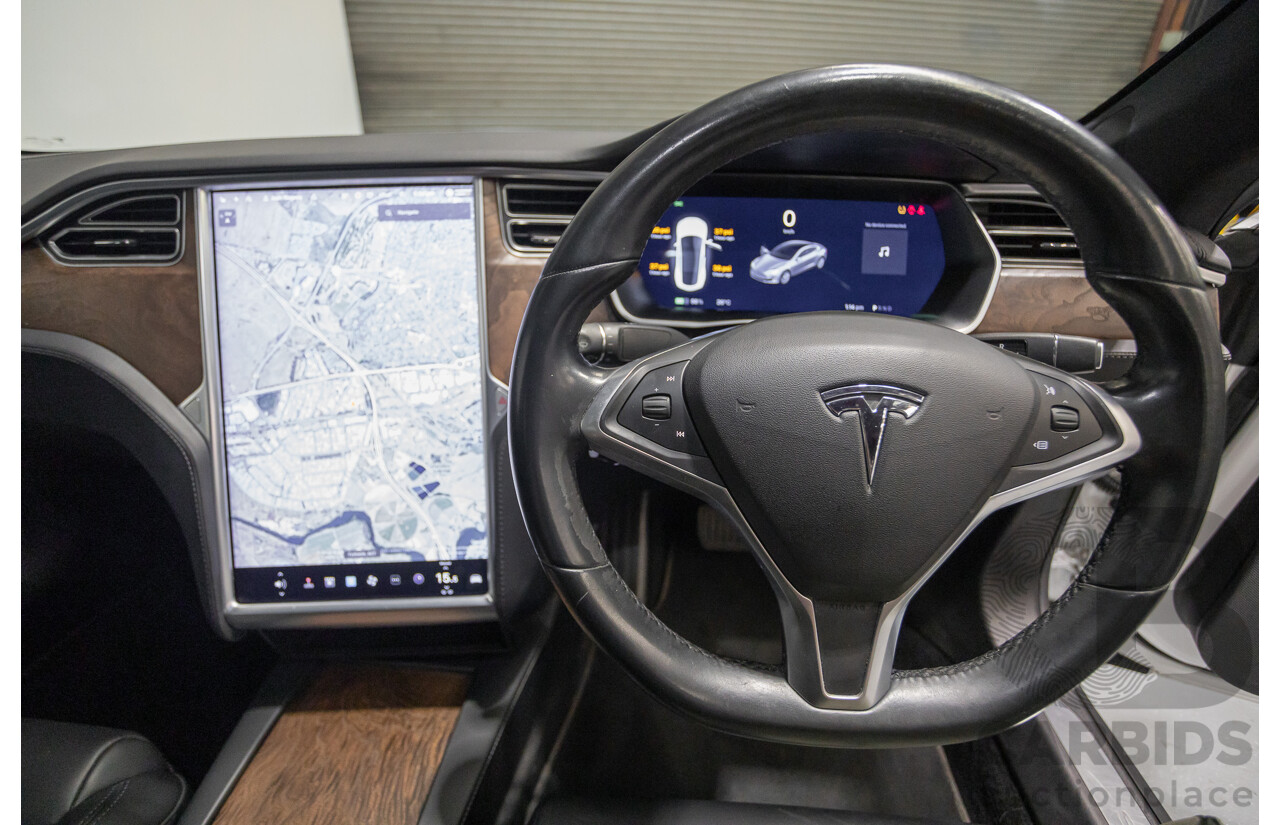 10/2017 Tesla Model S 75 MY17 4D Hatchback Pearl White - Dedicated Electric EV 235kw