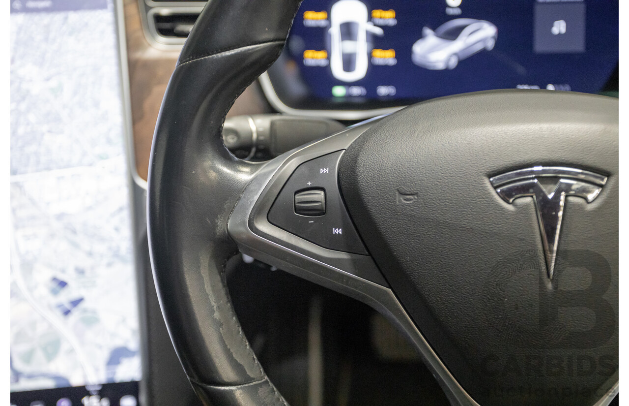 10/2017 Tesla Model S 75 MY17 4D Hatchback Pearl White - Dedicated Electric EV 235kw