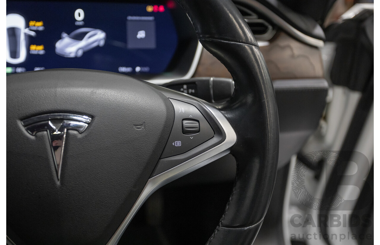 10/2017 Tesla Model S 75 MY17 4D Hatchback Pearl White - Dedicated Electric EV 235kw