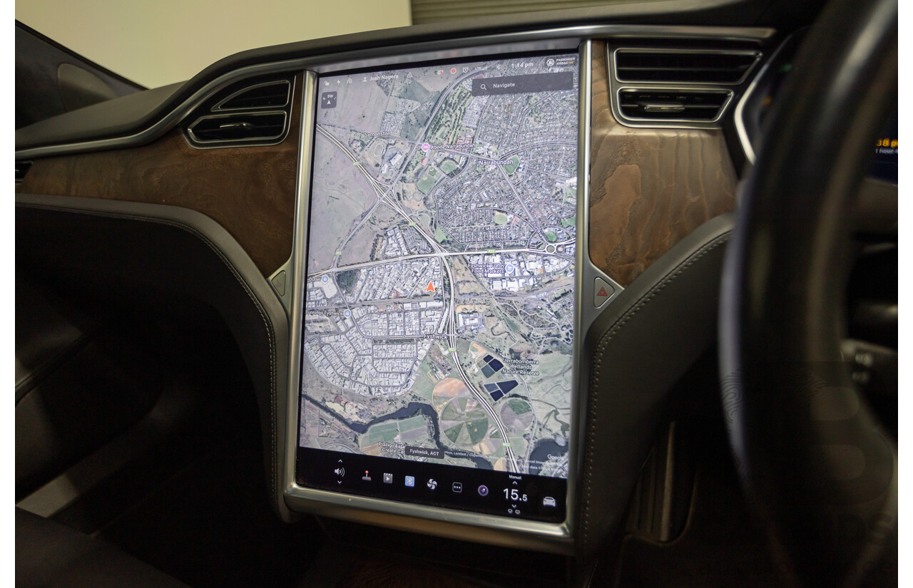 10/2017 Tesla Model S 75 MY17 4D Hatchback Pearl White - Dedicated Electric EV 235kw