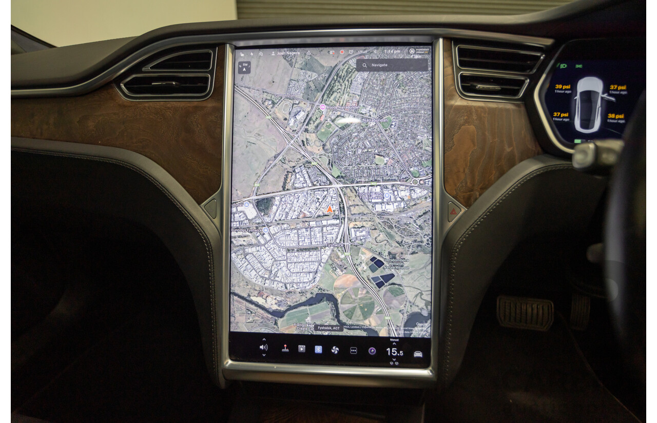 10/2017 Tesla Model S 75 MY17 4D Hatchback Pearl White - Dedicated Electric EV 235kw