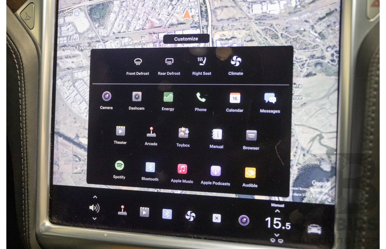 10/2017 Tesla Model S 75 MY17 4D Hatchback Pearl White - Dedicated Electric EV 235kw