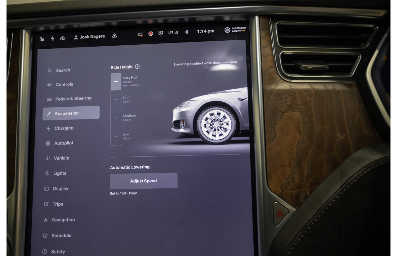 10/2017 Tesla Model S 75 MY17 4D Hatchback Pearl White - Dedicated Electric EV 235kw