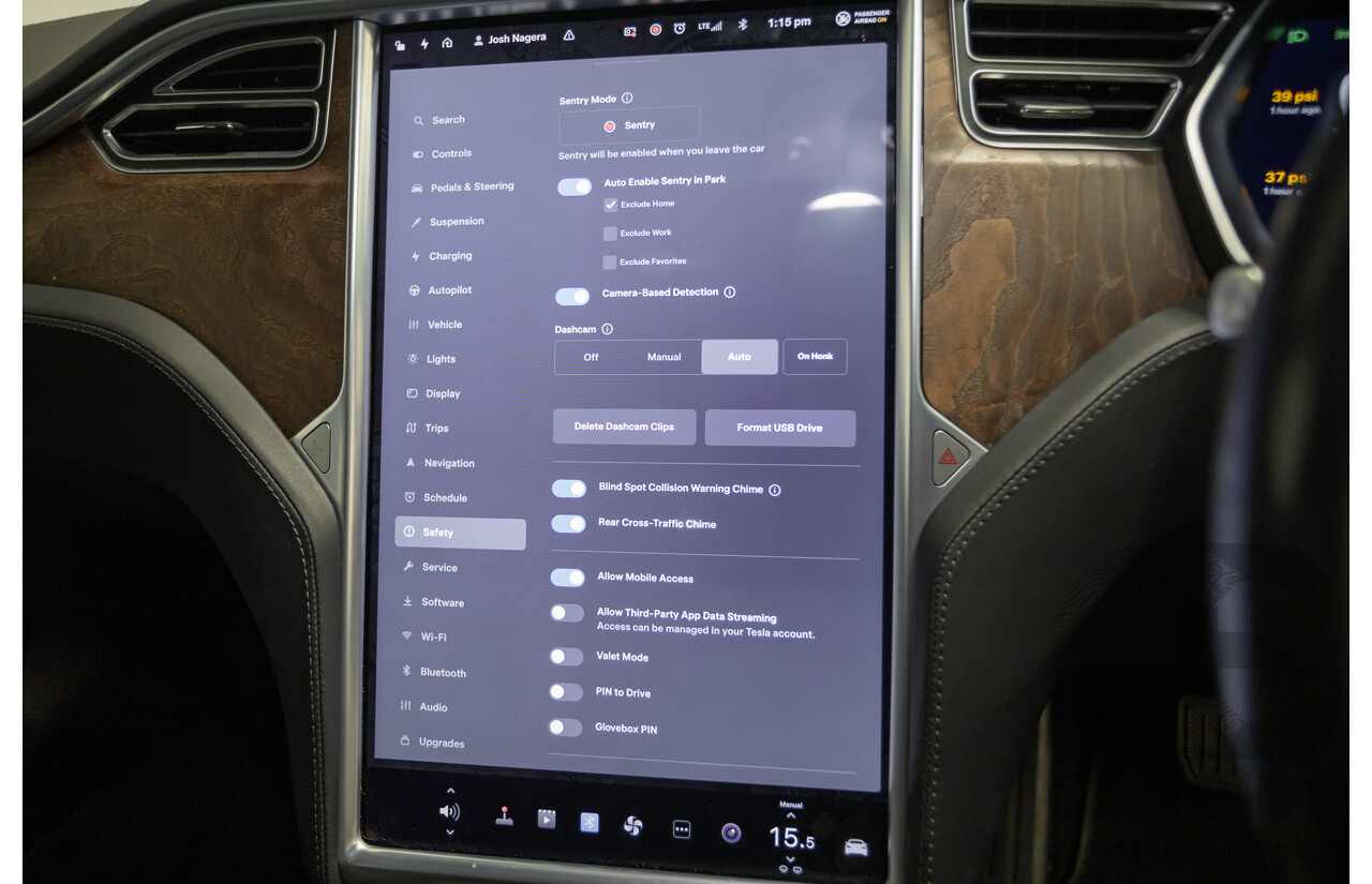 10/2017 Tesla Model S 75 MY17 4D Hatchback Pearl White - Dedicated Electric EV 235kw