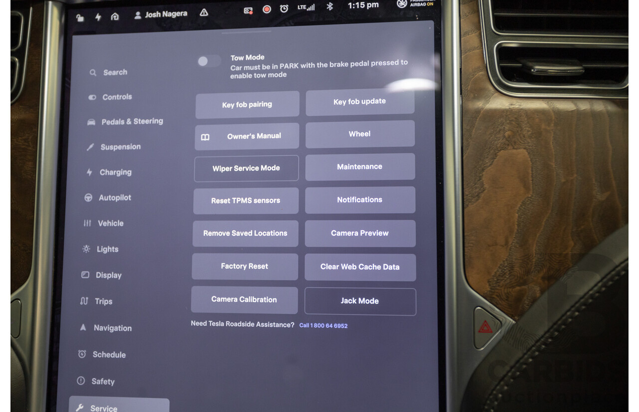 10/2017 Tesla Model S 75 MY17 4D Hatchback Pearl White - Dedicated Electric EV 235kw