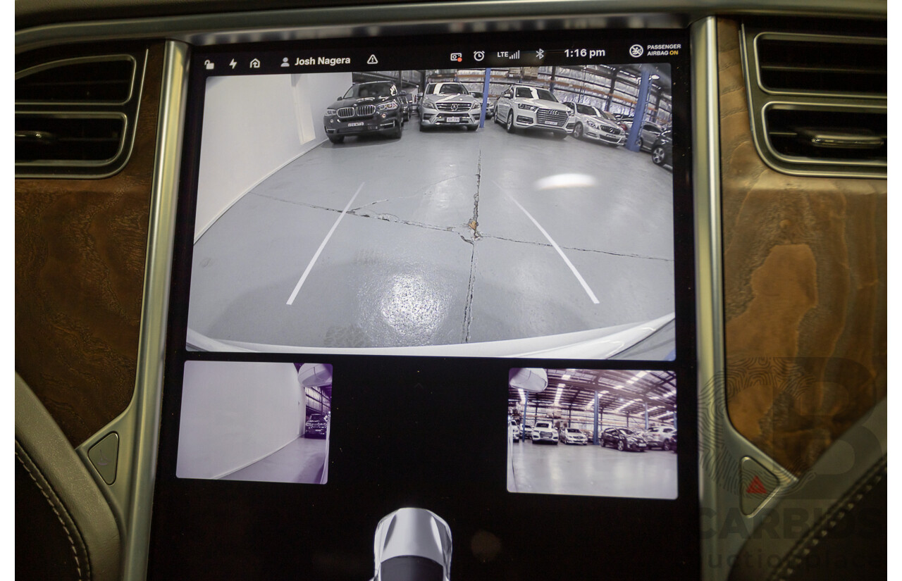 10/2017 Tesla Model S 75 MY17 4D Hatchback Pearl White - Dedicated Electric EV 235kw