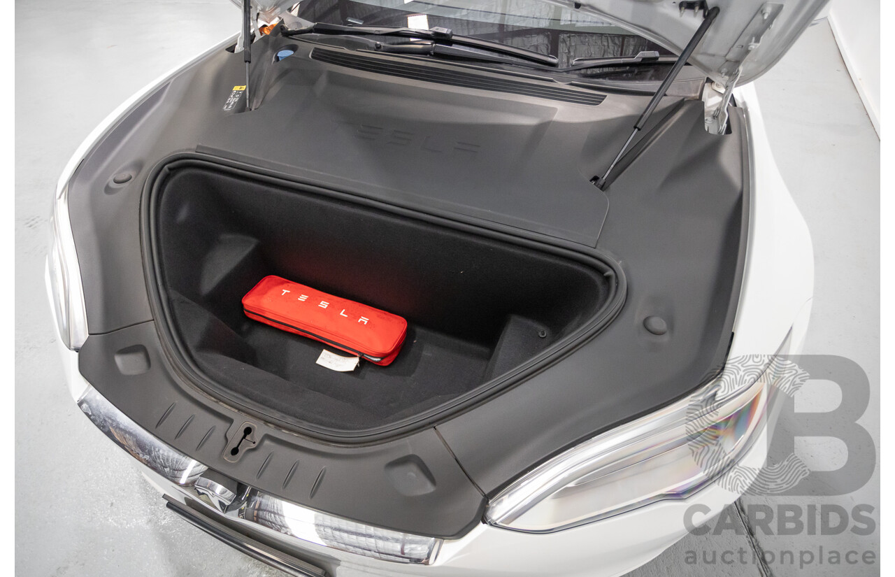 10/2017 Tesla Model S 75 MY17 4D Hatchback Pearl White - Dedicated Electric EV 235kw