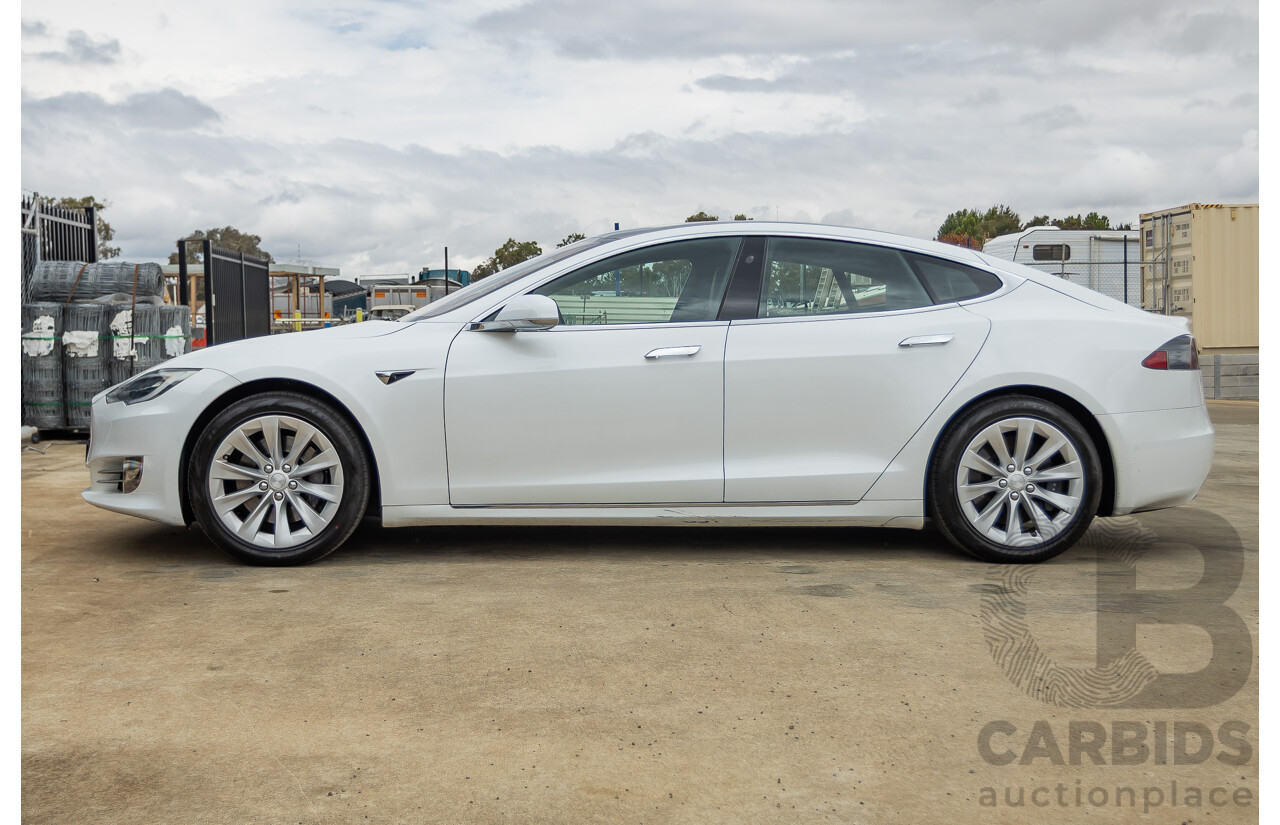 10/2017 Tesla Model S 75 MY17 4D Hatchback Pearl White - Dedicated Electric EV 235kw