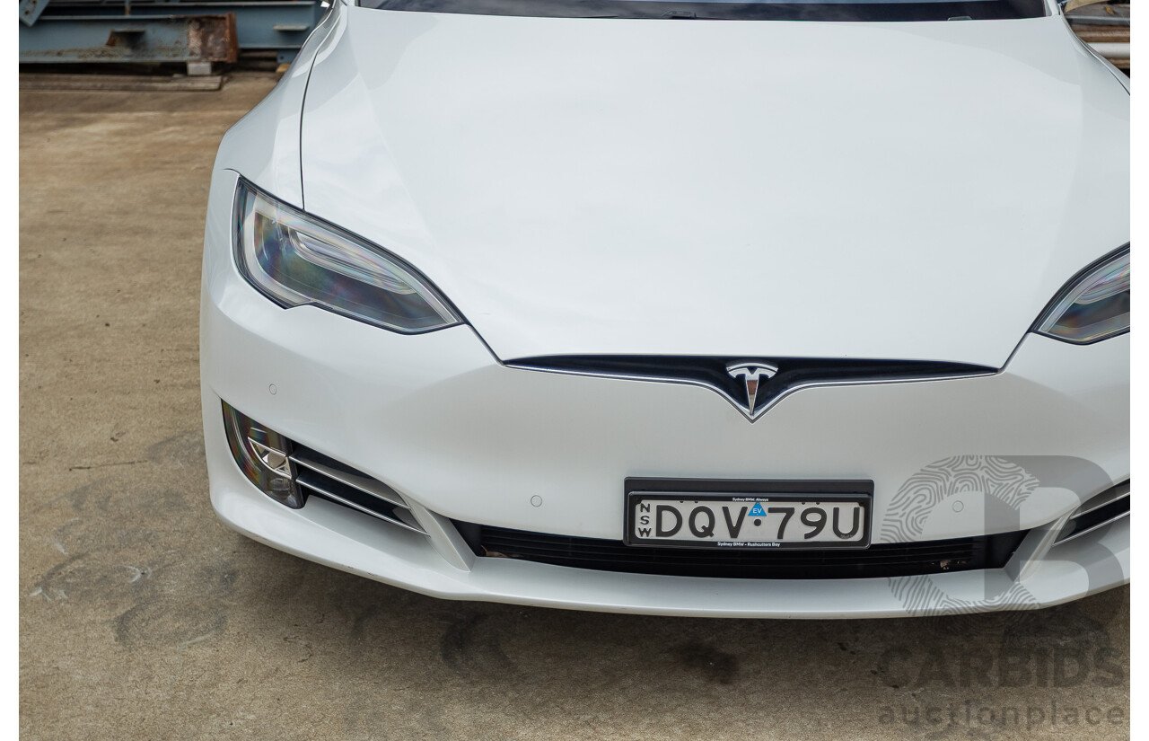 10/2017 Tesla Model S 75 MY17 4D Hatchback Pearl White - Dedicated Electric EV 235kw