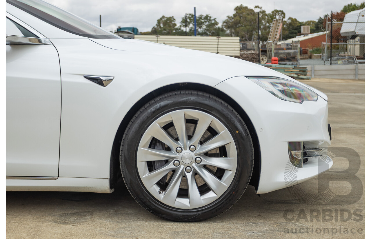 10/2017 Tesla Model S 75 MY17 4D Hatchback Pearl White - Dedicated Electric EV 235kw