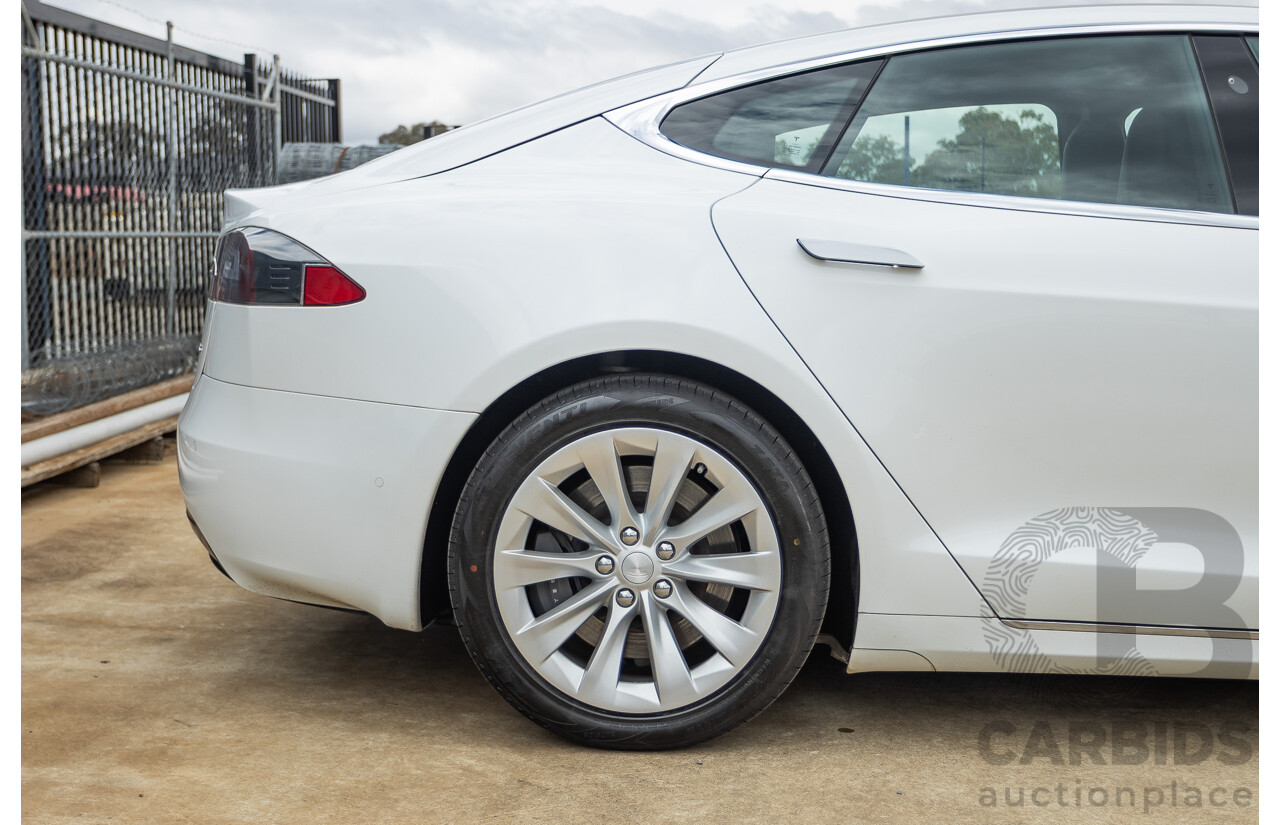 10/2017 Tesla Model S 75 MY17 4D Hatchback Pearl White - Dedicated Electric EV 235kw