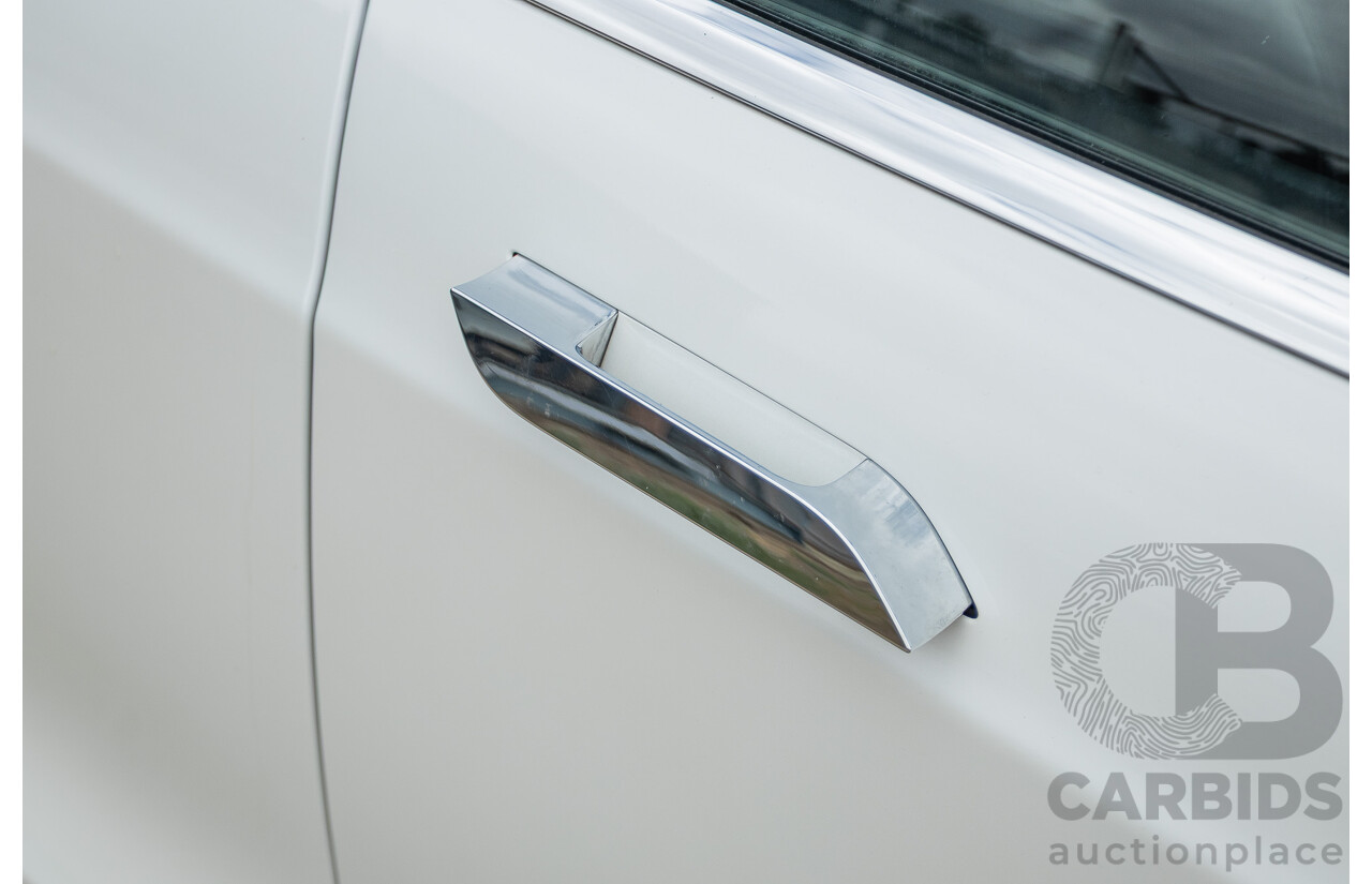 10/2017 Tesla Model S 75 MY17 4D Hatchback Pearl White - Dedicated Electric EV 235kw