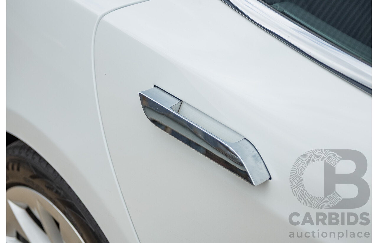 10/2017 Tesla Model S 75 MY17 4D Hatchback Pearl White - Dedicated Electric EV 235kw