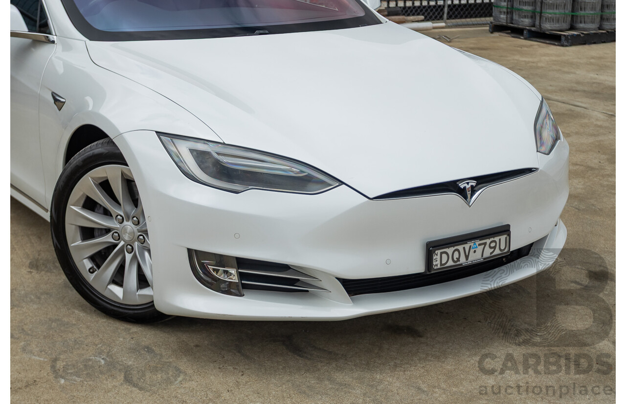 10/2017 Tesla Model S 75 MY17 4D Hatchback Pearl White - Dedicated Electric EV 235kw
