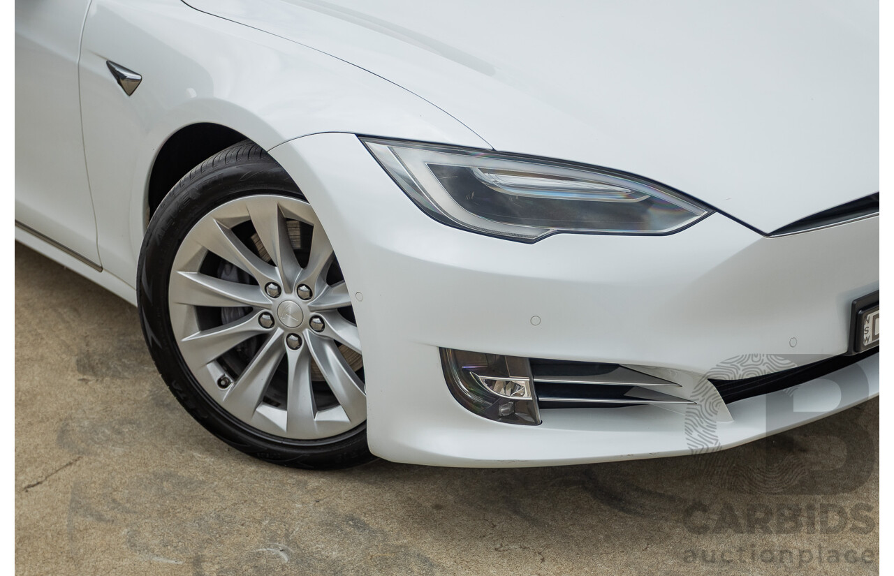 10/2017 Tesla Model S 75 MY17 4D Hatchback Pearl White - Dedicated Electric EV 235kw