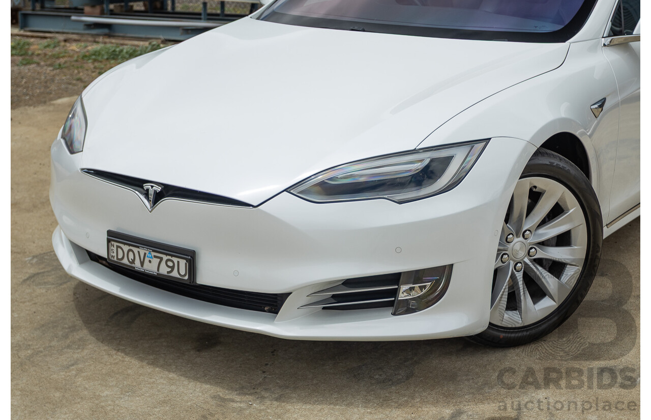 10/2017 Tesla Model S 75 MY17 4D Hatchback Pearl White - Dedicated Electric EV 235kw