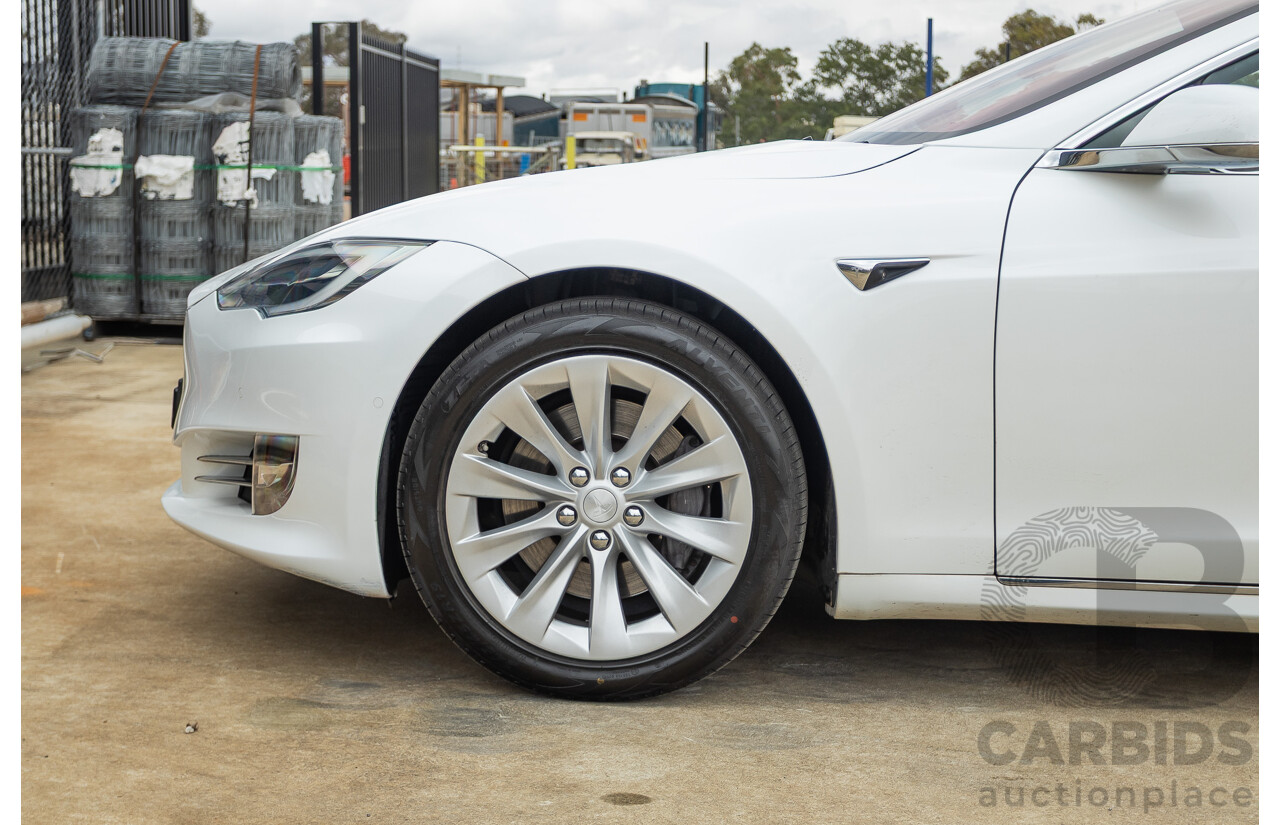 10/2017 Tesla Model S 75 MY17 4D Hatchback Pearl White - Dedicated Electric EV 235kw