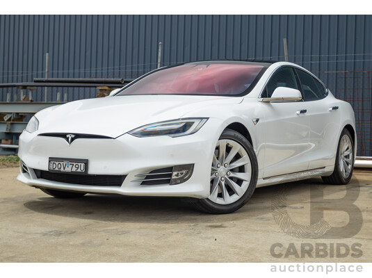 10/2017 Tesla Model S 75 MY17 4D Hatchback Pearl White - Dedicated Electric EV 235kw