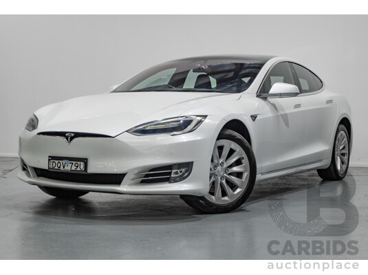 10/2017 Tesla Model S 75 MY17 4D Hatchback Pearl White - Dedicated Electric EV 235kw