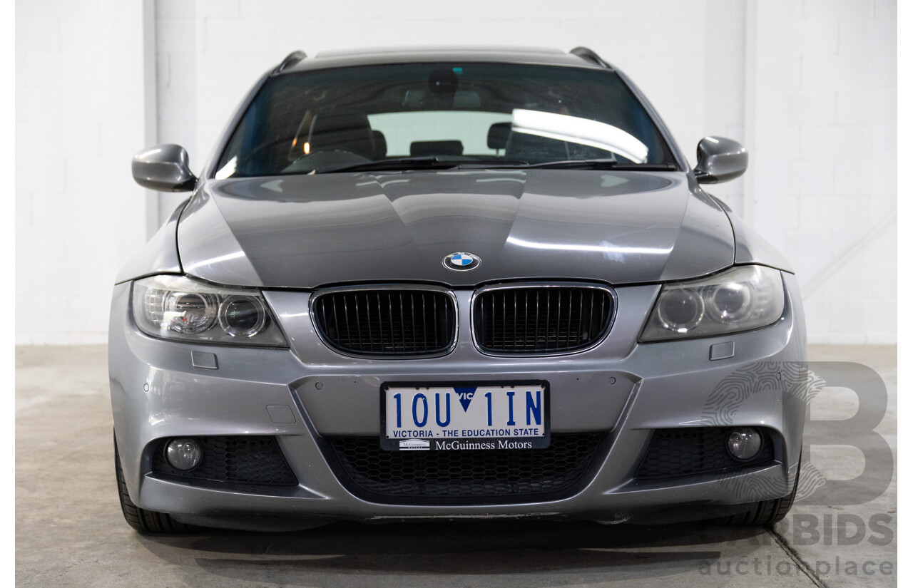 1/2011 BMW 320d Touring Lifestyle M Sport E91 MY11 4d Wagon Space Grey Metallic Turbo Diesel 2.0L