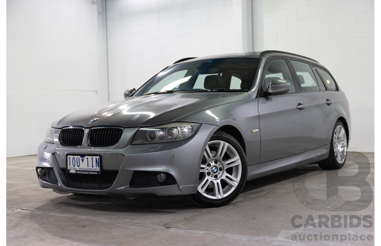 1/2011 BMW 320d Touring Lifestyle M Sport E91 MY11 4d Wagon Space Grey Metallic Turbo Diesel 2.0L