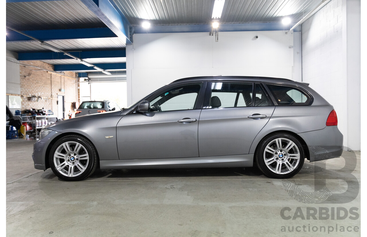 1/2011 BMW 320d Touring Lifestyle M Sport E91 MY11 4d Wagon Space Grey Metallic Turbo Diesel 2.0L