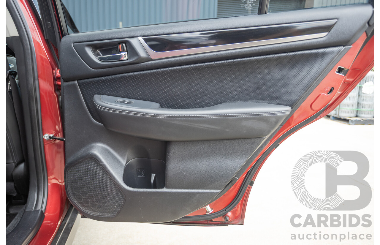 05/2015 Subaru Outback 2.5i Premium (AWD) MY15 4D Wagon Red 2.5L