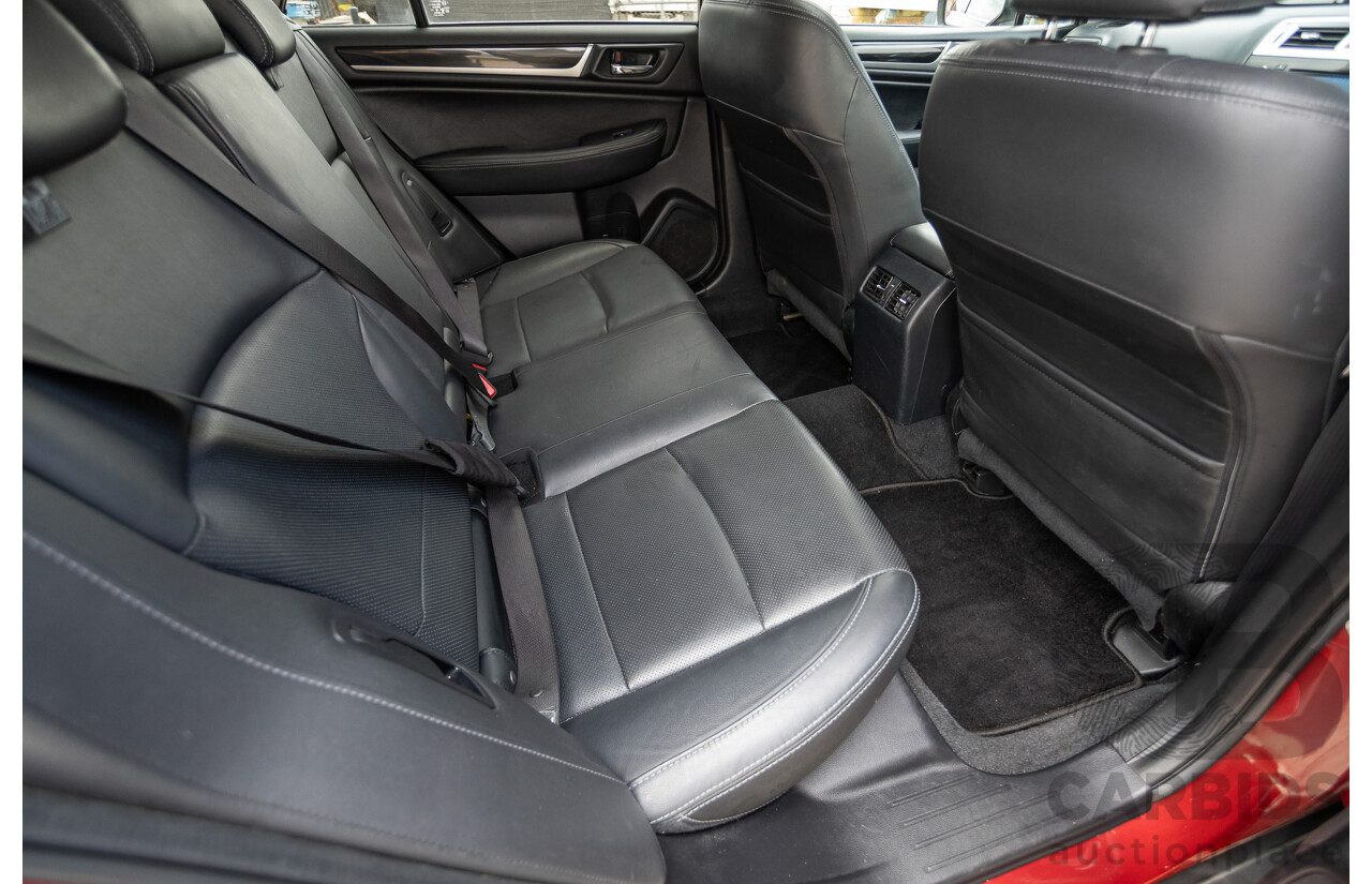 05/2015 Subaru Outback 2.5i Premium (AWD) MY15 4D Wagon Red 2.5L