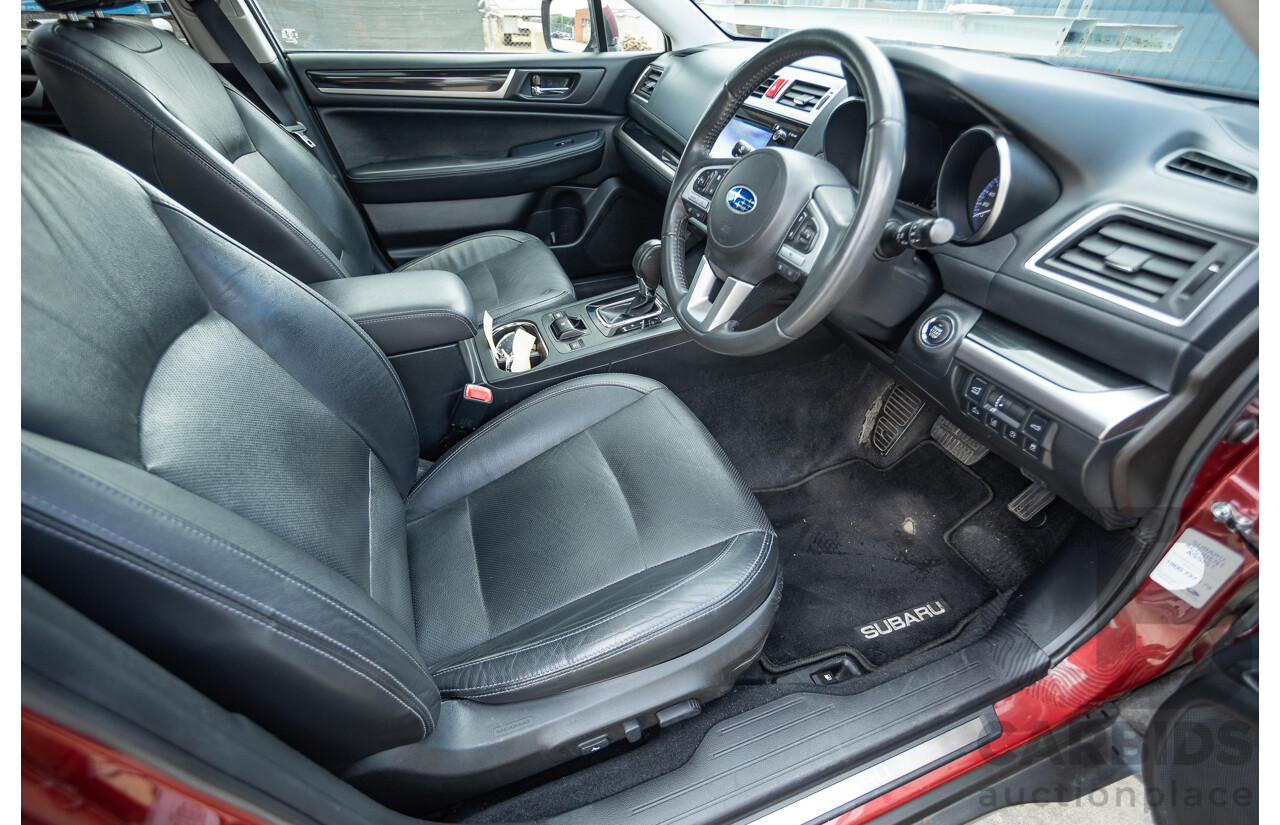 05/2015 Subaru Outback 2.5i Premium (AWD) MY15 4D Wagon Red 2.5L