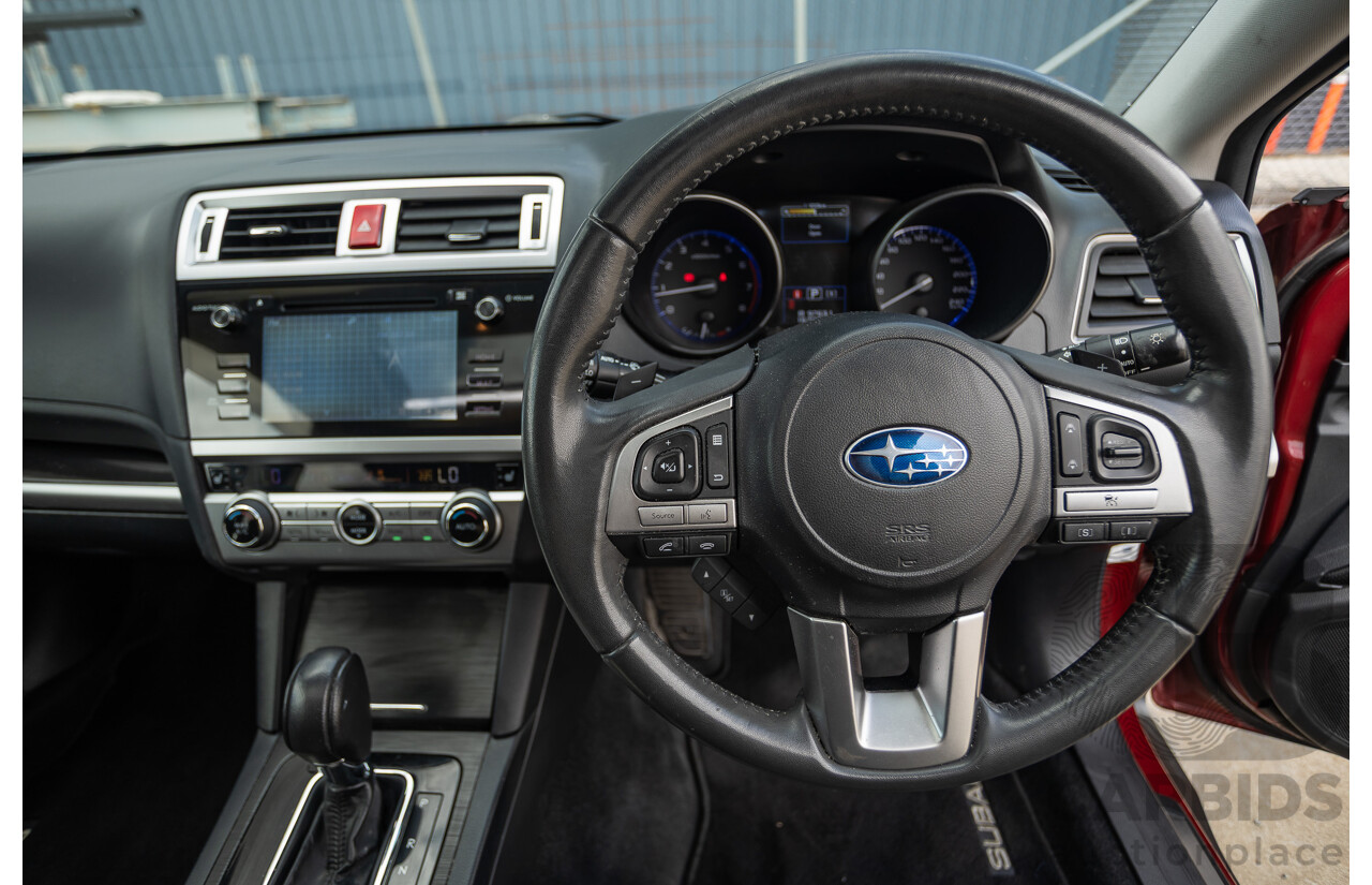 05/2015 Subaru Outback 2.5i Premium (AWD) MY15 4D Wagon Red 2.5L