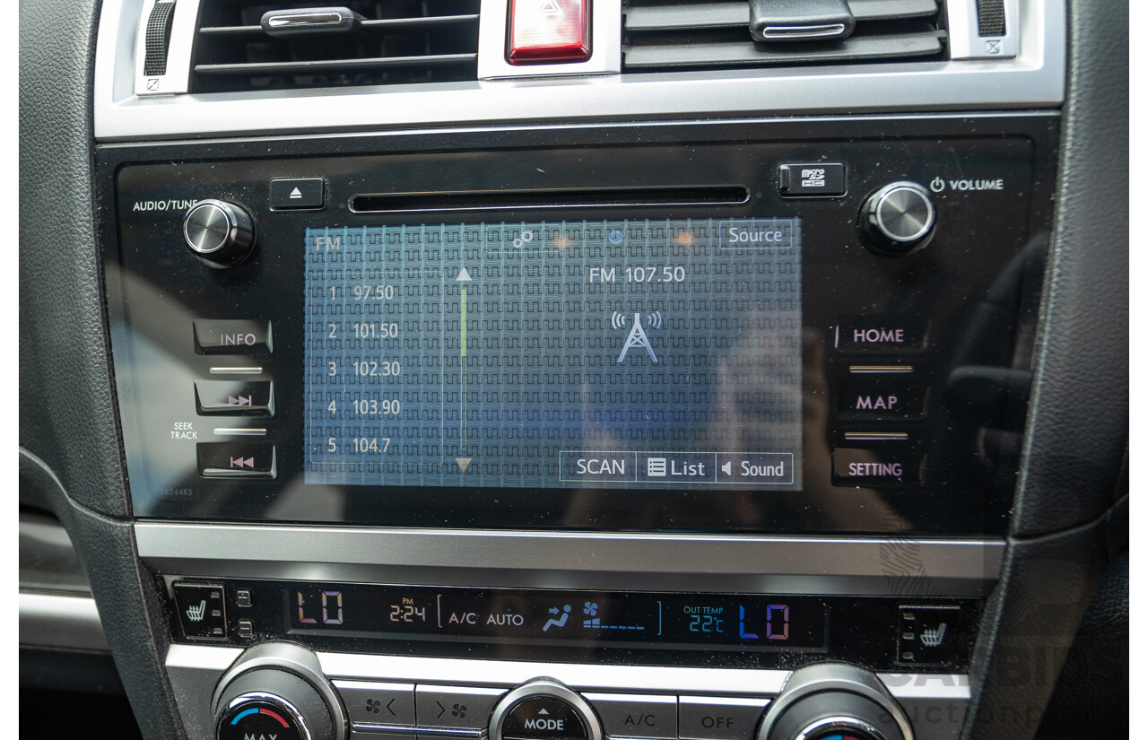 05/2015 Subaru Outback 2.5i Premium (AWD) MY15 4D Wagon Red 2.5L