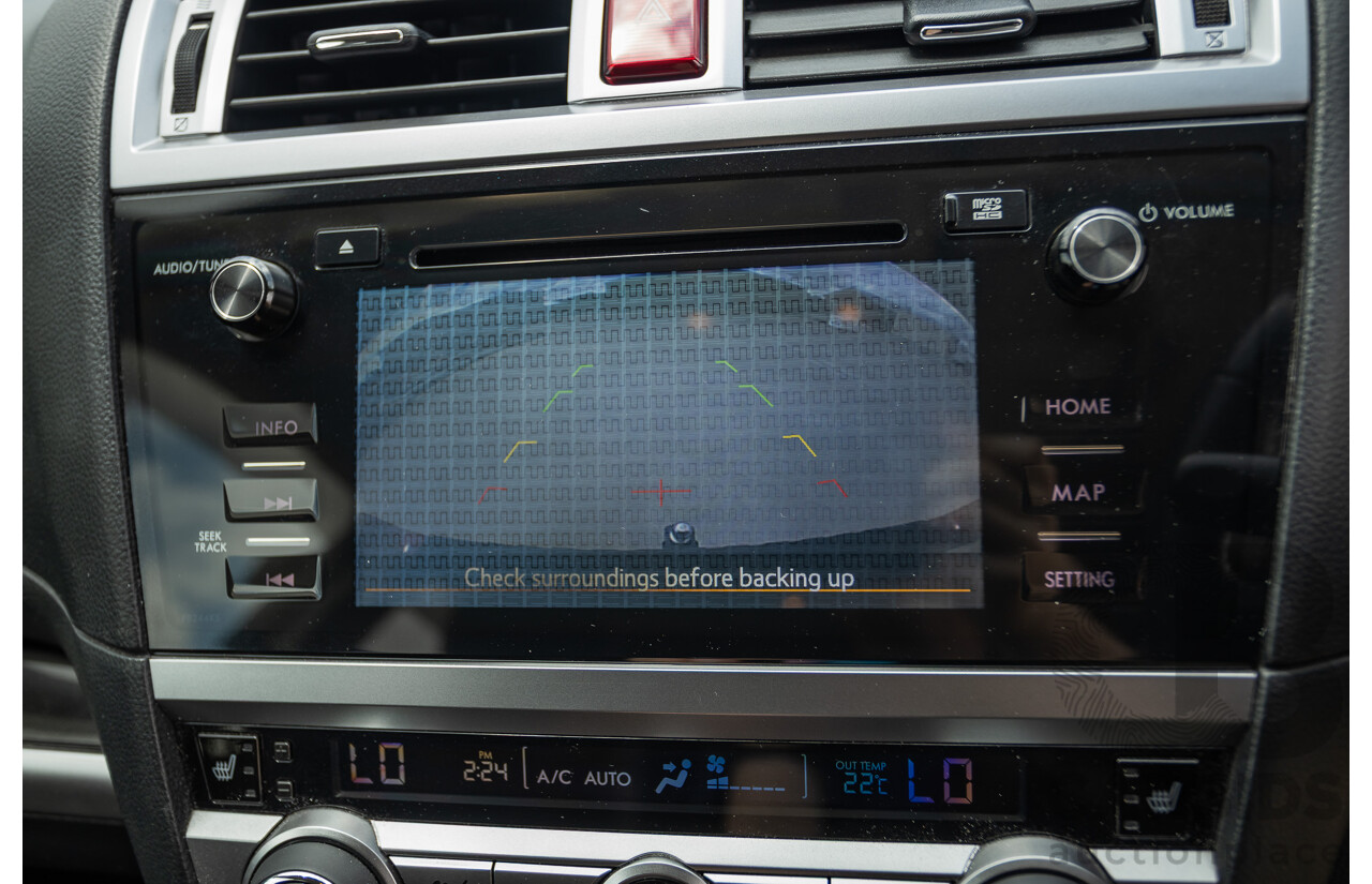 05/2015 Subaru Outback 2.5i Premium (AWD) MY15 4D Wagon Red 2.5L