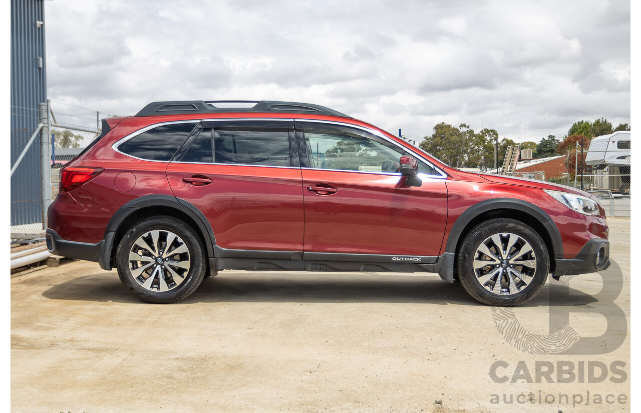 05/2015 Subaru Outback 2.5i Premium (AWD) MY15 4D Wagon Red 2.5L