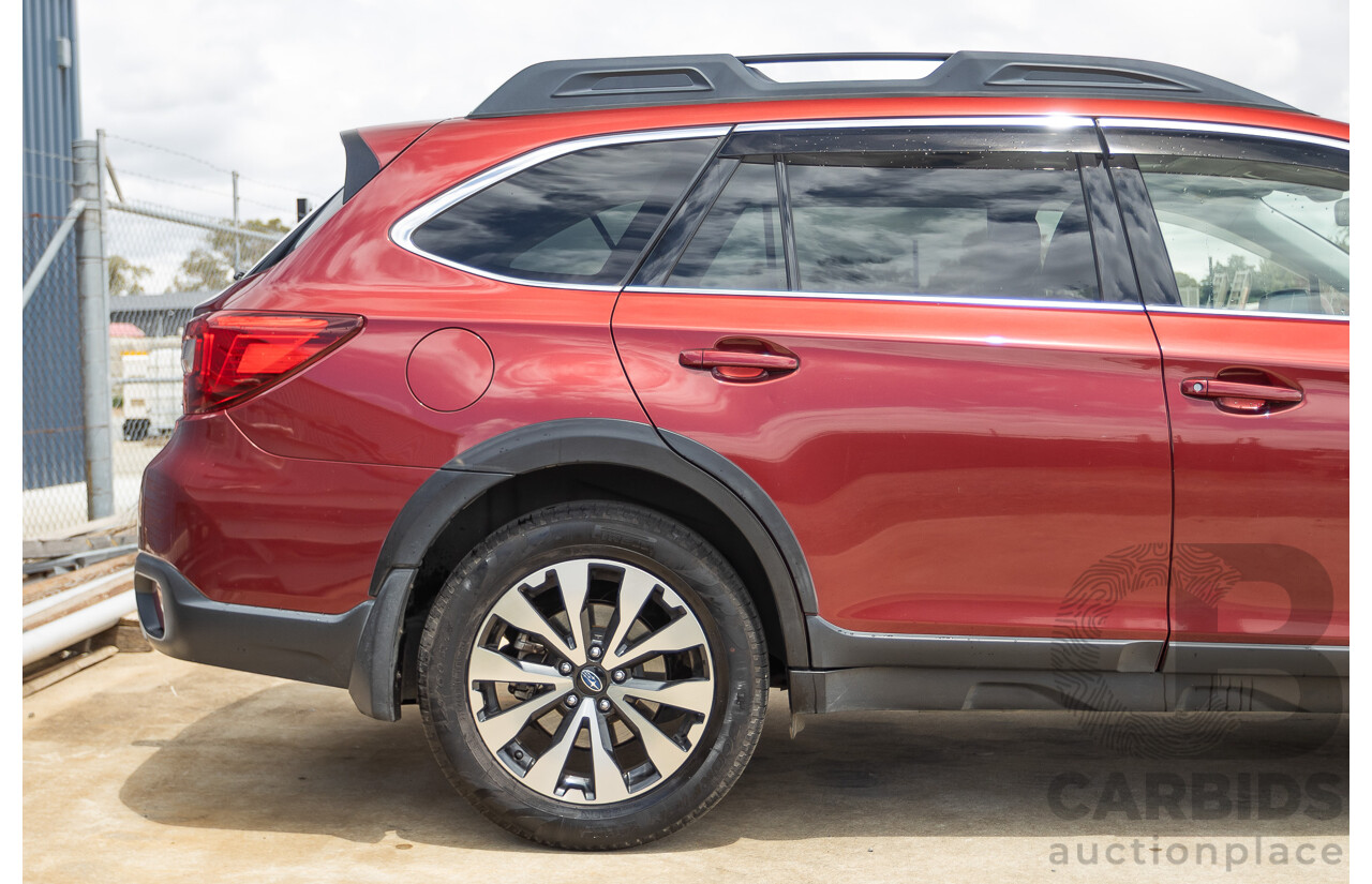 05/2015 Subaru Outback 2.5i Premium (AWD) MY15 4D Wagon Red 2.5L