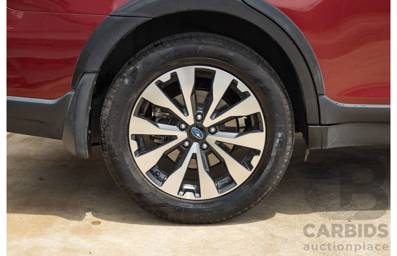 05/2015 Subaru Outback 2.5i Premium (AWD) MY15 4D Wagon Red 2.5L