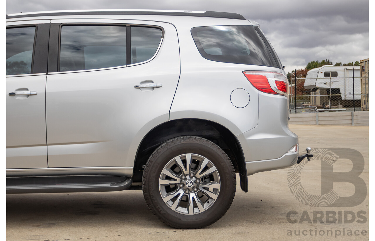 3/2017 Holden Trailblazer LTZ (4x4) RG MY17 4D Wagon Satin Steel Grey Turbo Diesel 2.8L