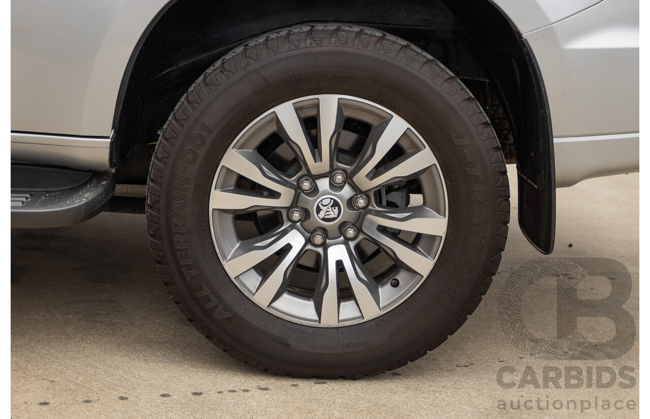 3/2017 Holden Trailblazer LTZ (4x4) RG MY17 4D Wagon Satin Steel Grey Turbo Diesel 2.8L