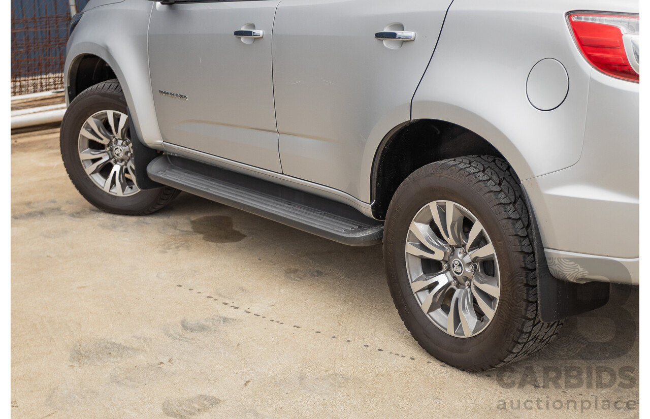 3/2017 Holden Trailblazer LTZ (4x4) RG MY17 4D Wagon Satin Steel Grey Turbo Diesel 2.8L